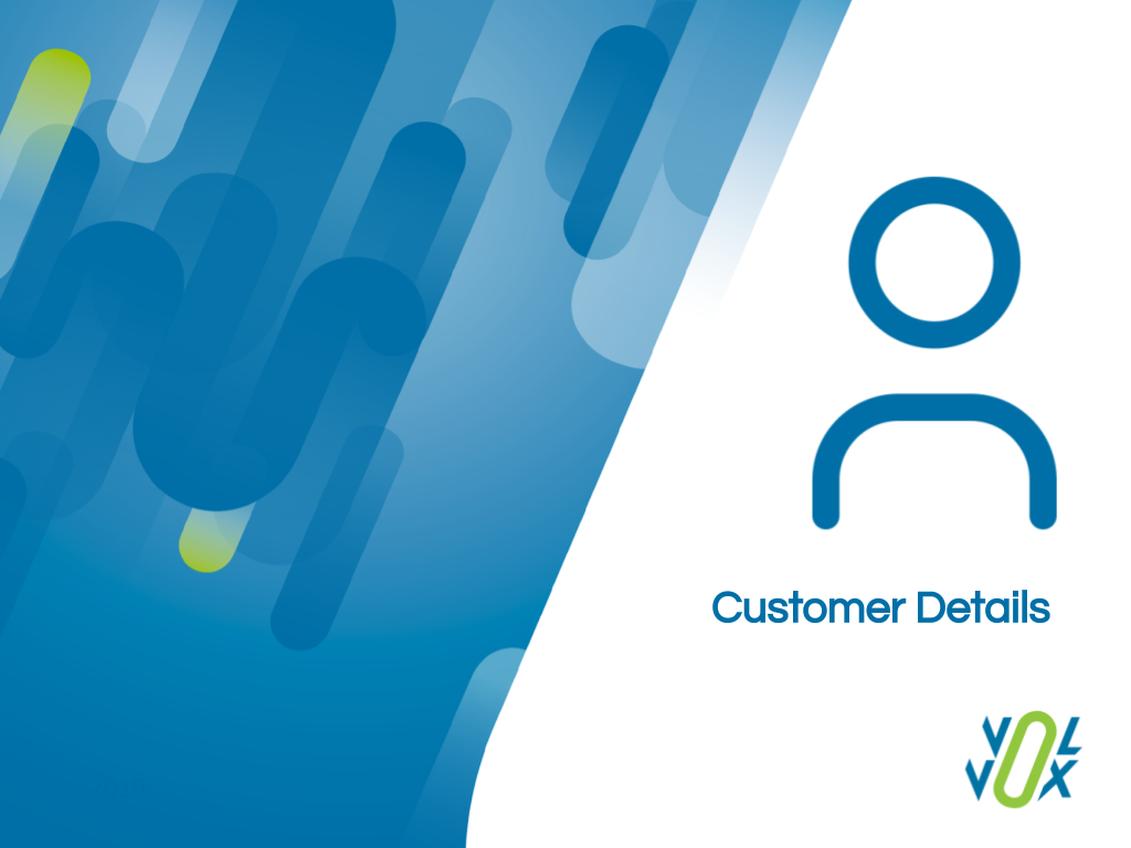 Customer Details screenshot 1